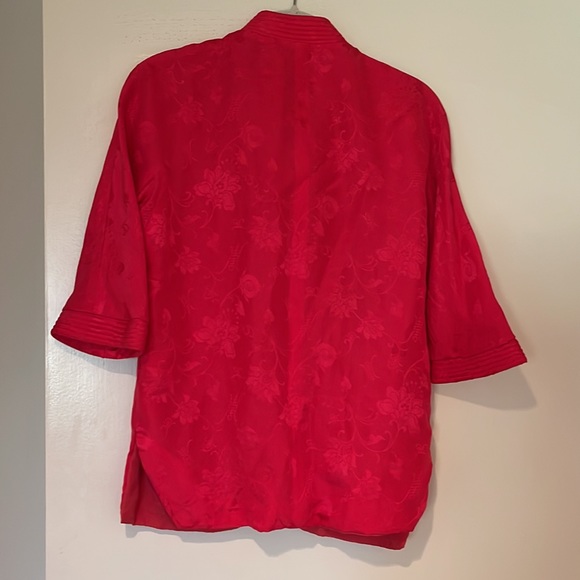 Red vintage jacket from Hong Kong- good luck! - Picture 5 of 5